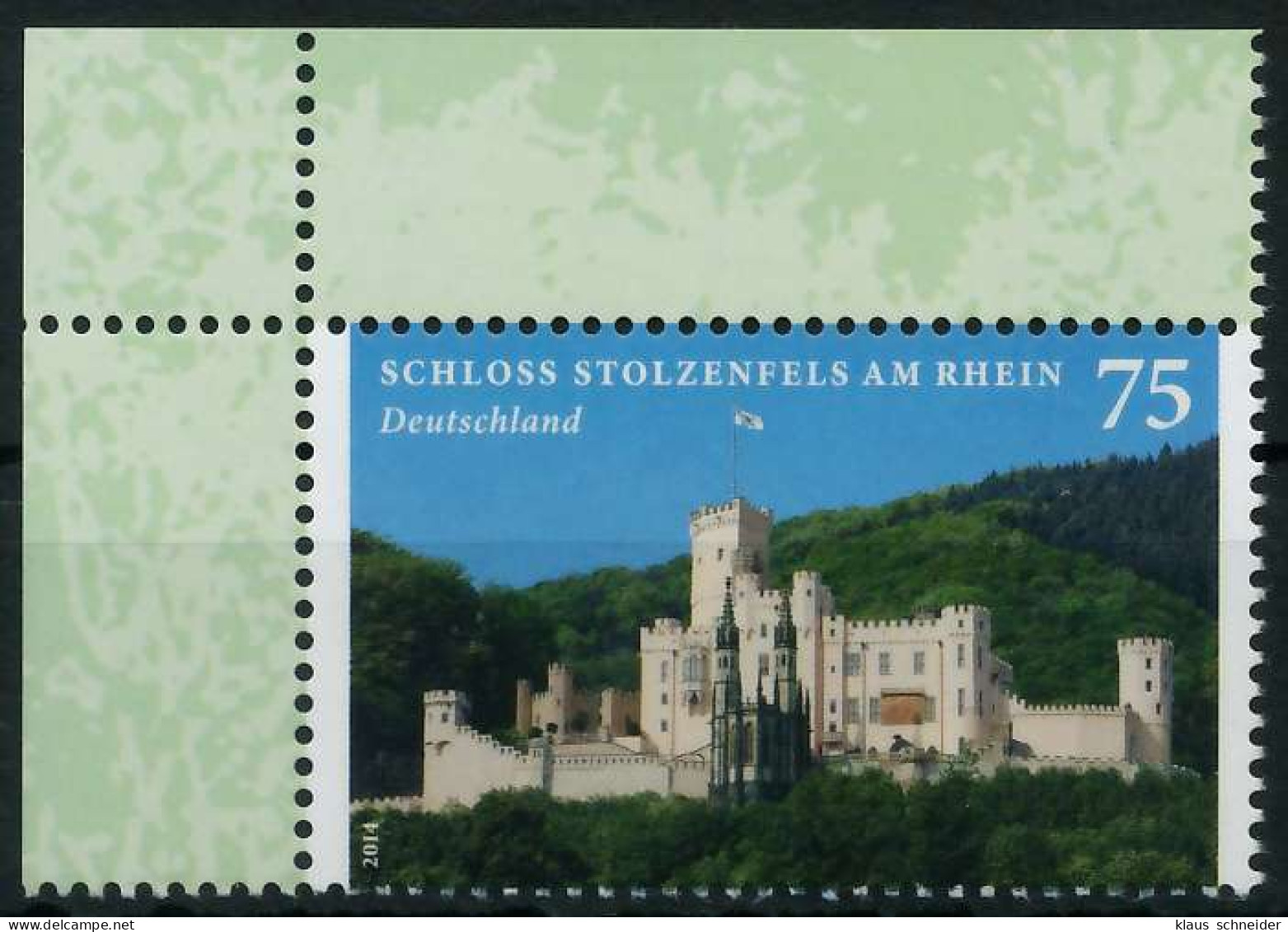 BRD BUND 2014 Nr 3049 Postfrisch ECKE-OLI X4D671A - Unused Stamps