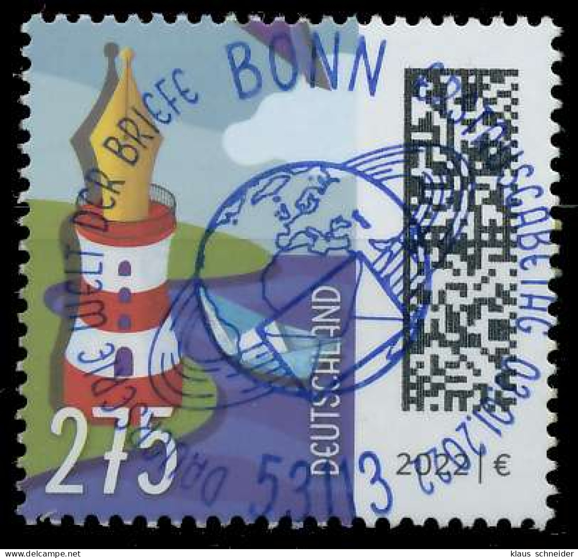 BRD BUND DS WELT DER BRIEFE Nr 3657a ESST ZENTR X52540E - Used Stamps