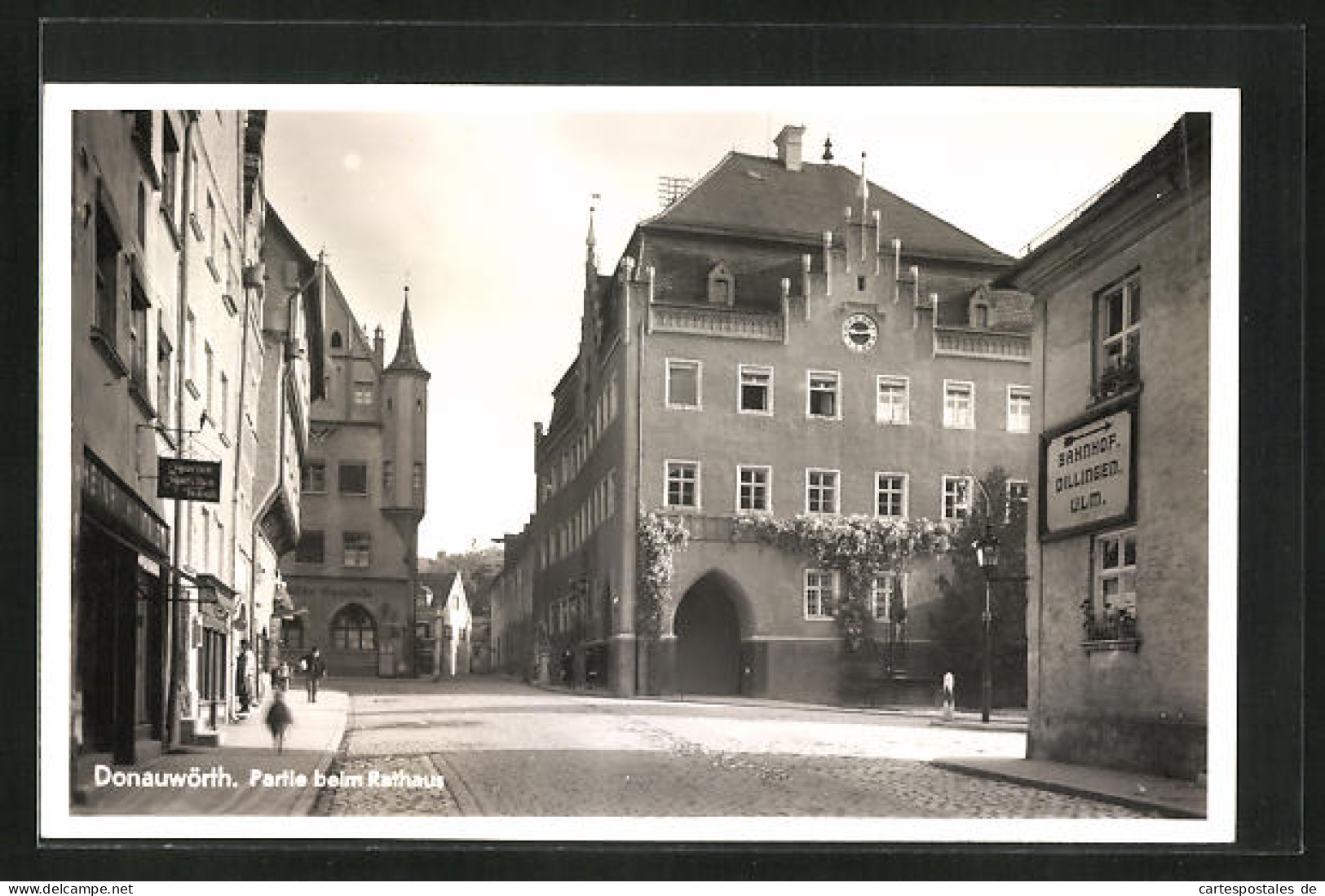 AK Donauwörth, Partie Beim Rathaus  - Donauwoerth