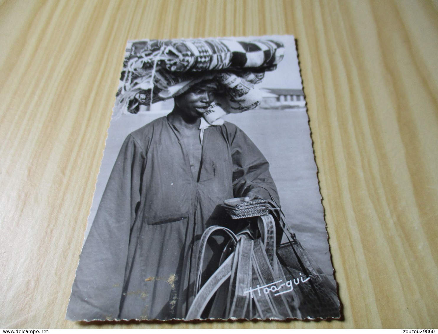 CPSM Dakar (Sénégal).Marchand Ambulant. - Senegal