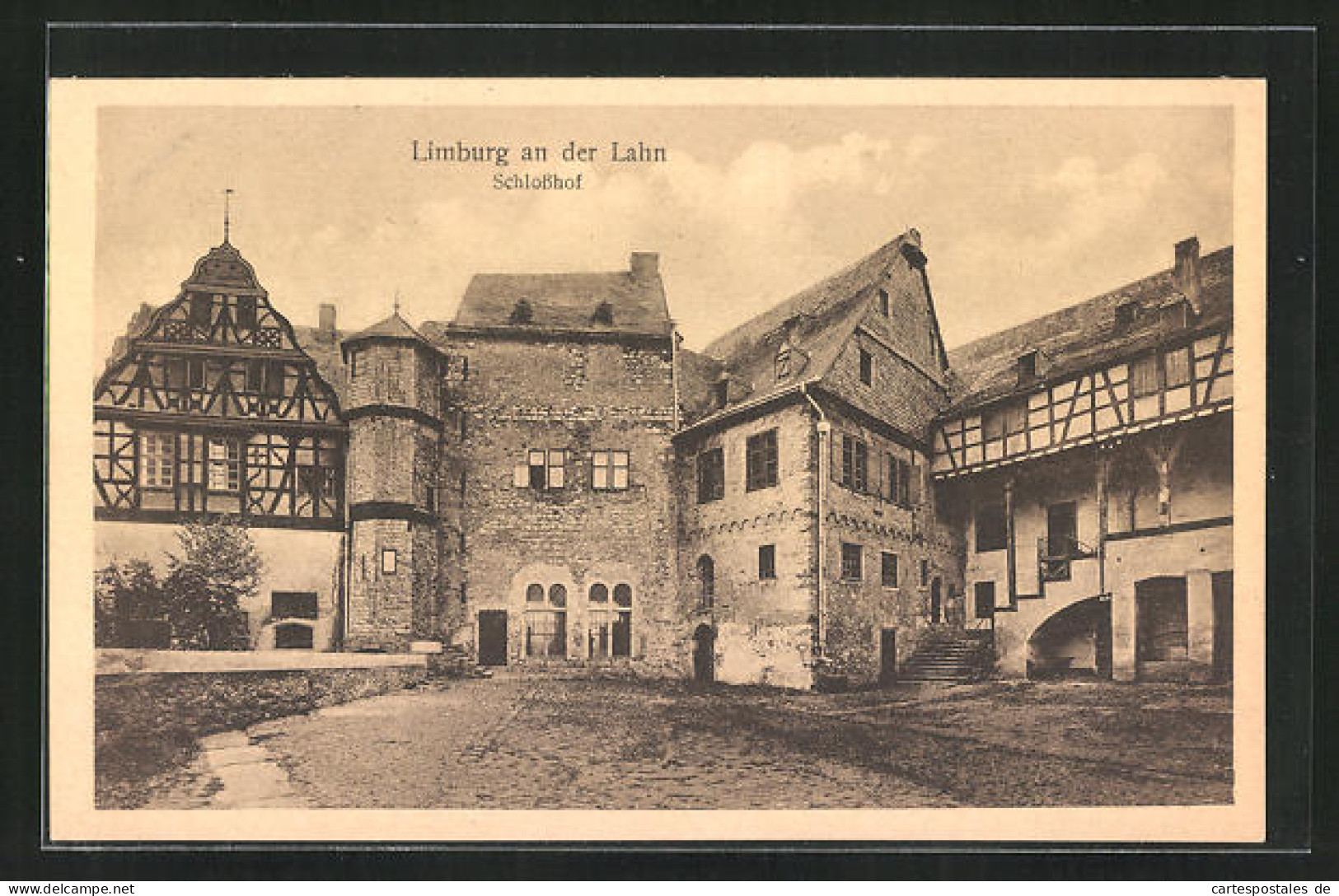 AK Limburg /Lahn, Schlosshof  - Limburg
