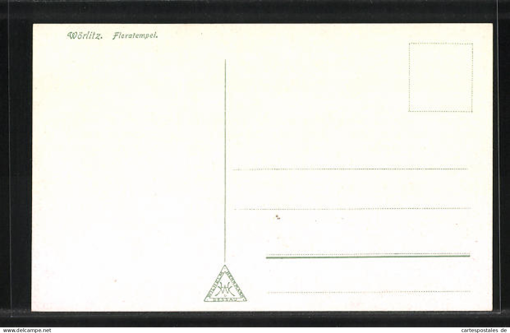AK Wörlitz, Floratempel  - Woerlitz