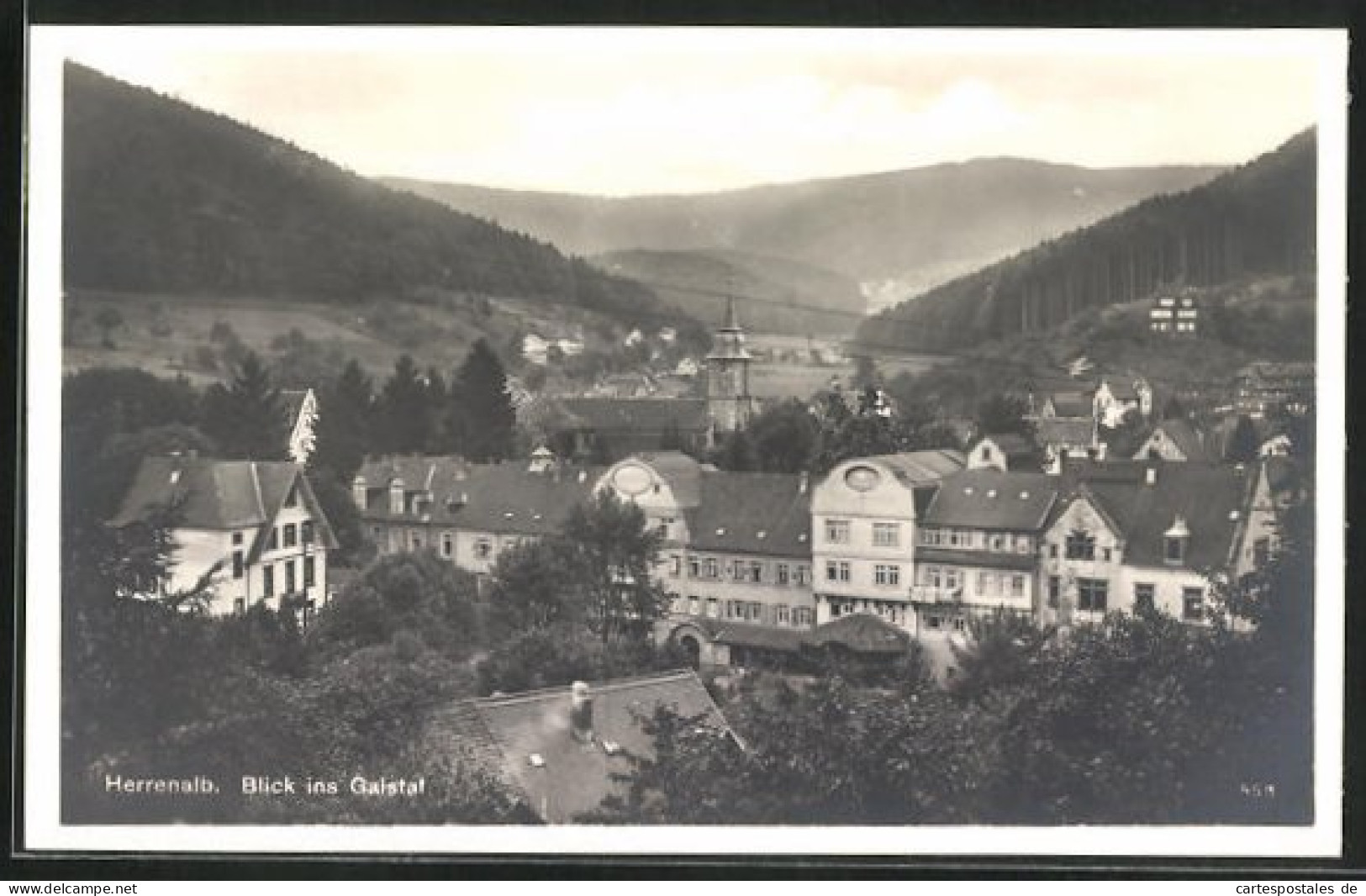 AK Herrenalb, Blick Ins Gaistal  - Bad Herrenalb