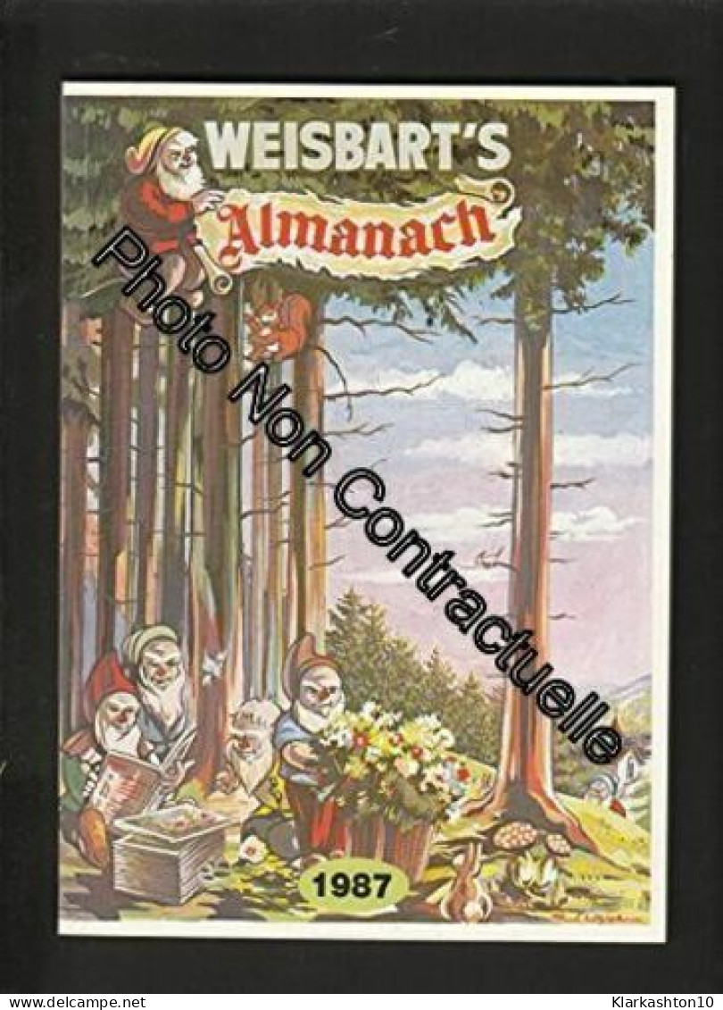 WEISBART'S ALMANACH 1987 (Edition Allemande) - Autres & Non Classés