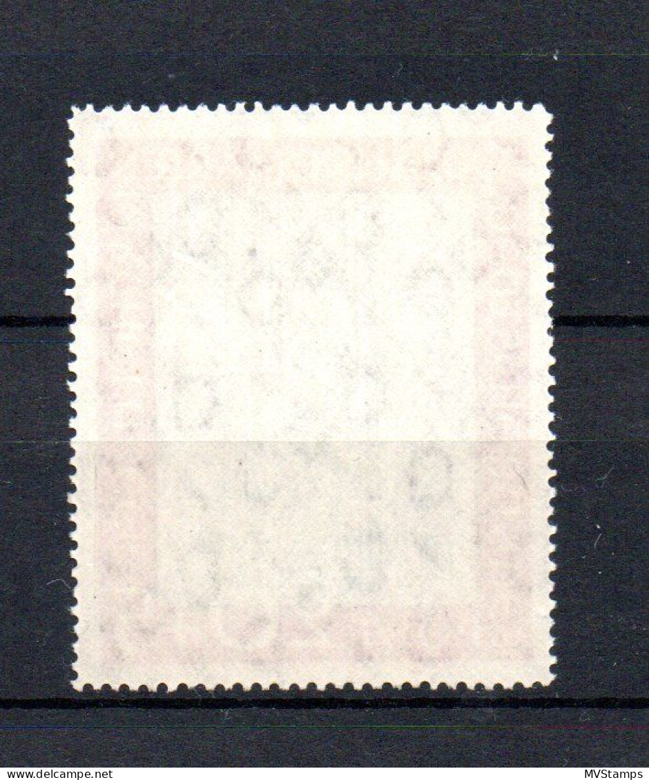 Bund 1951 Freimarke 140 I Sprung Im Fresko Postfrisch - Unused Stamps
