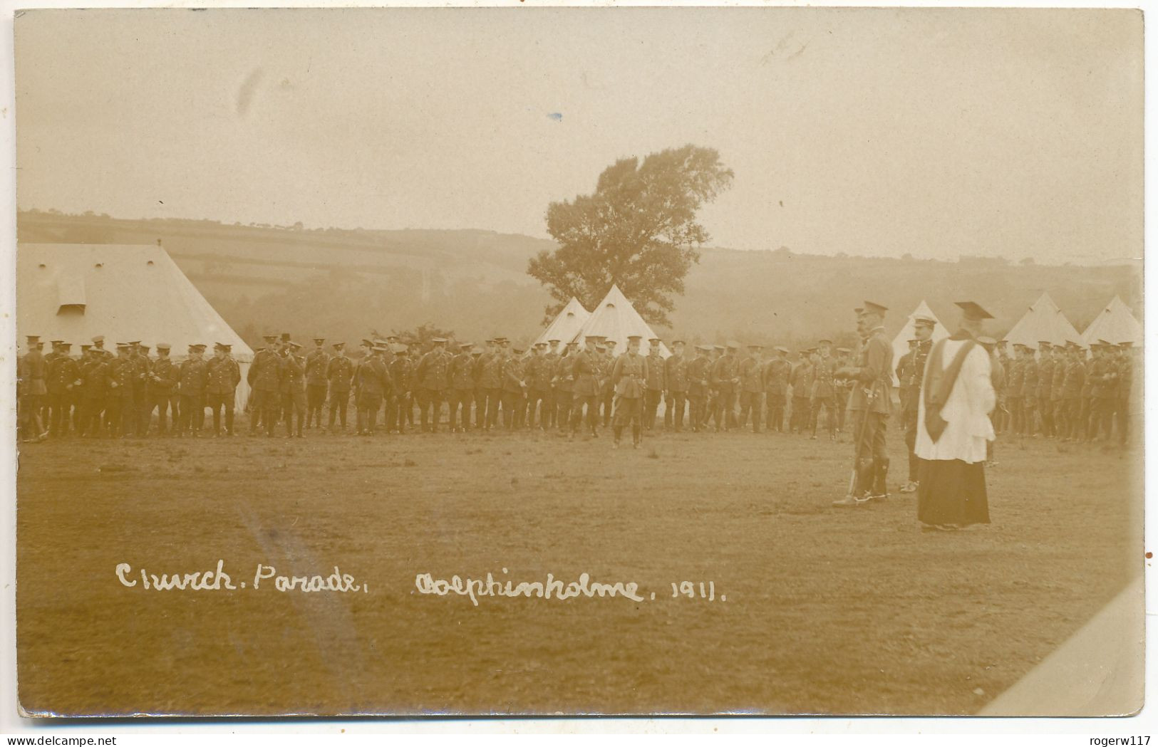 Church Parade, Dolphinholme, 1911, Posted In 1922 - Sonstige & Ohne Zuordnung