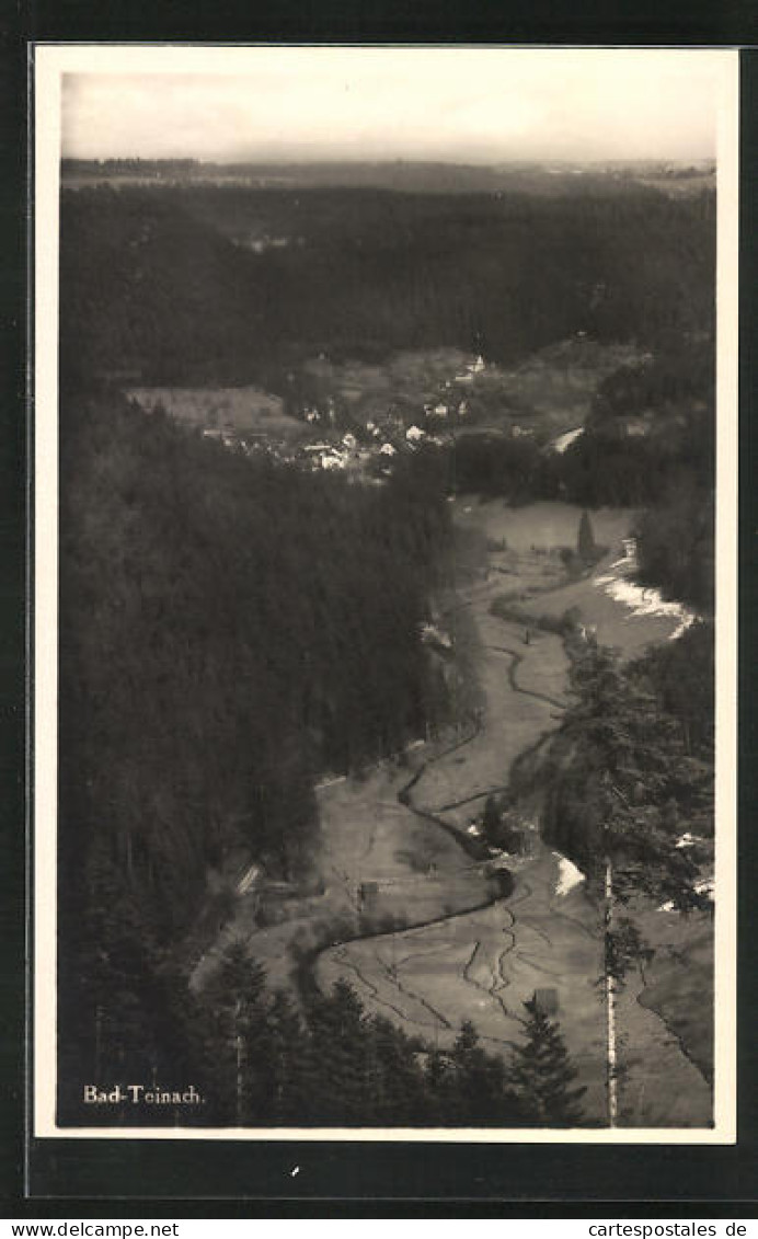 AK Bad Teinach, Gesamtansicht Aus Der Vogelschau  - Bad Teinach