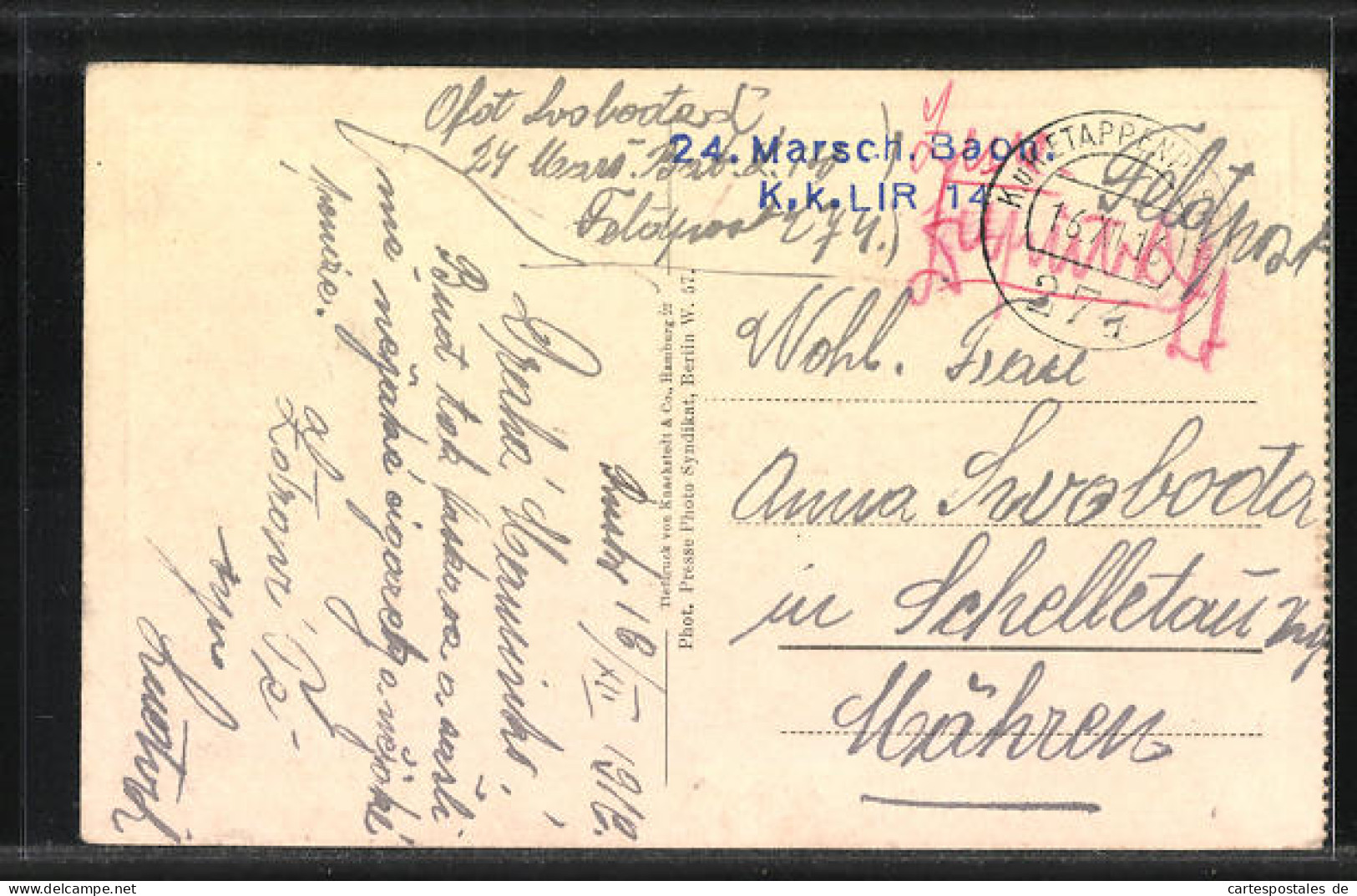 AK Am Grab Eines Franz. Alpenjägers, Kriegsgräber  - War 1914-18