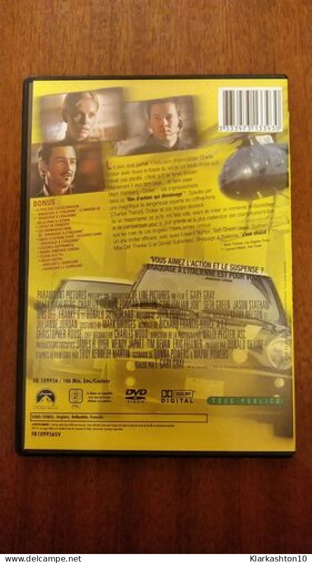 DVD - Braquage A L'italienne (Mark Wahlberg) - Autres & Non Classés