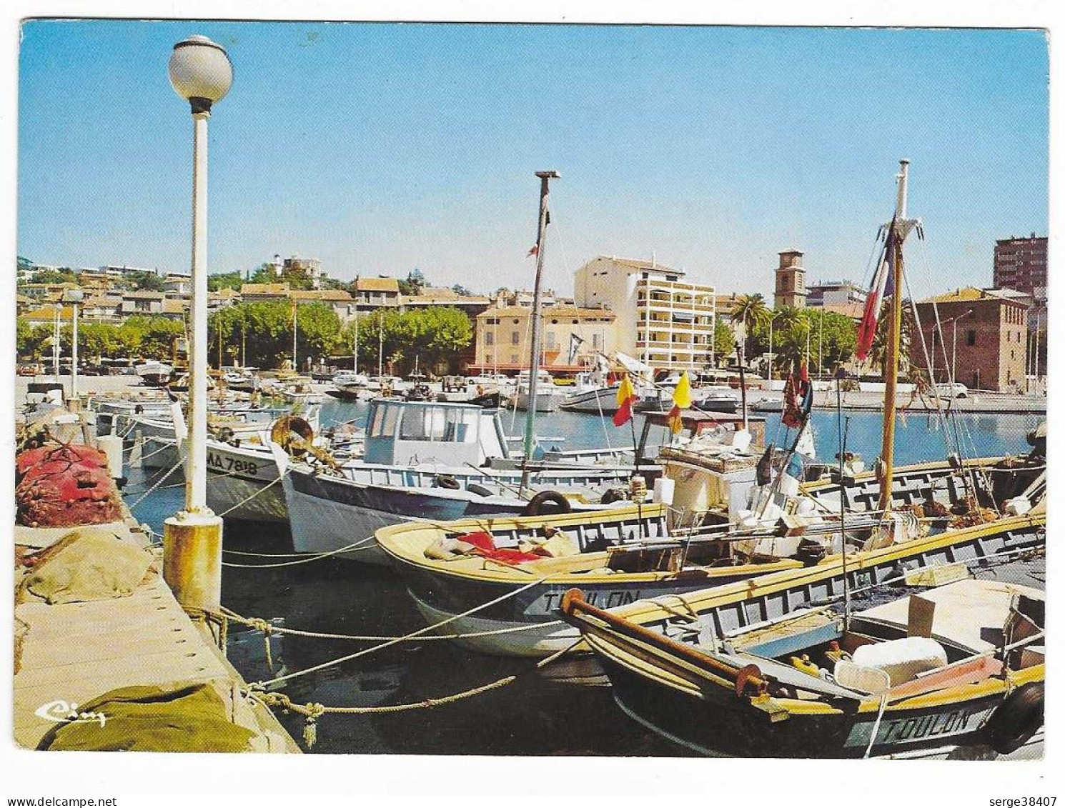 Sainte Maxime - 1989 - Le Port Et Les Quais  # 11-23/22 - Sainte-Maxime