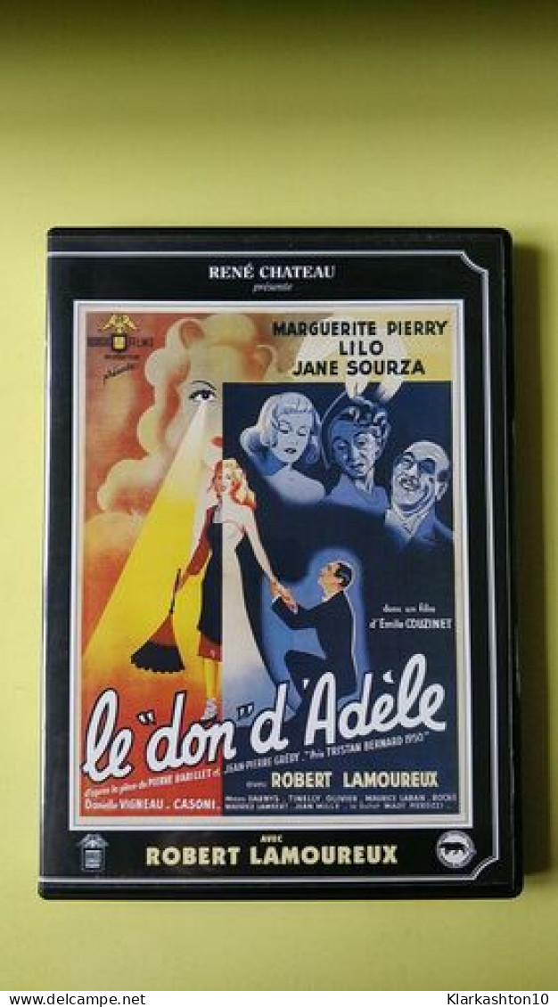 DVD - Le Don D'Adèle - (Marguerite Pierry Lili Jane Soruza) - Other & Unclassified