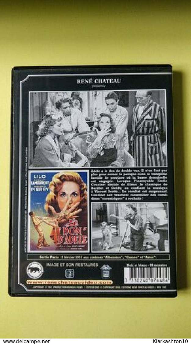 DVD - Le Don D'Adèle - (Marguerite Pierry Lili Jane Soruza) - Autres & Non Classés