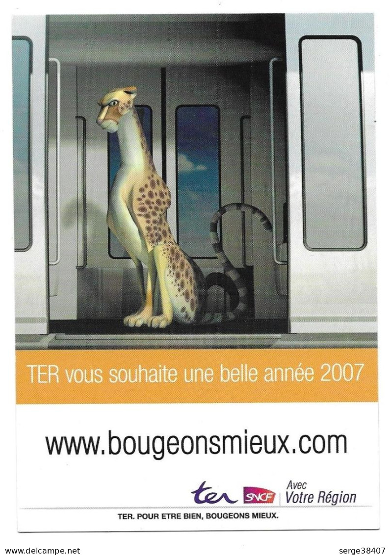 Publicité - Ter SNCF - Bougeons Mieux # 10-20/9 - Advertising