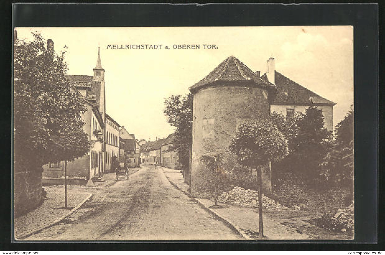 AK Mellrichstadt, Am Oberen Tor  - Mellrichstadt