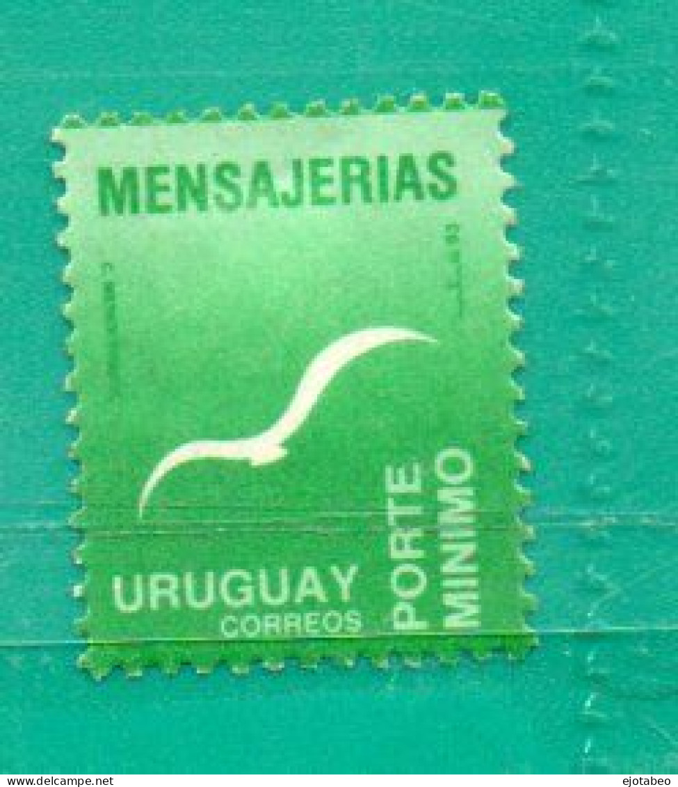 822 URUGUAY 1993 YT 1451 Ss Mint -Resto De Bisagra  TT:Mensajerías,Gaviotas,Fauna,Porte Mínimo - Uruguay