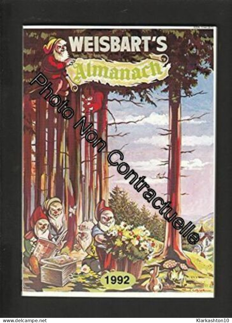 WEISBART'S ALMANACH 1992 (Edition Française) - Other & Unclassified