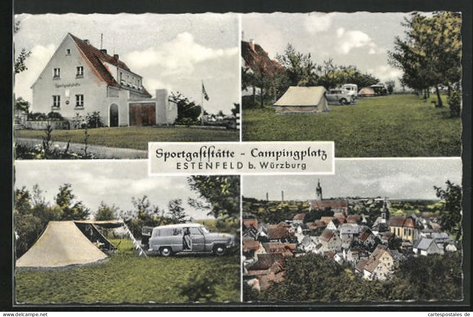 AK Estenfeld, Restaurant Sportgaststätte Und Campingplatz  - Other & Unclassified