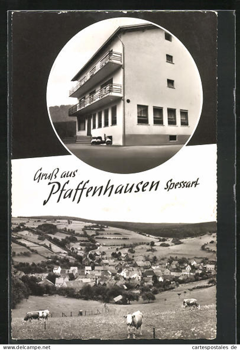 AK Pfaffenhausen /Spessart, Hotel Haus Königsberg  - Bad Koenig