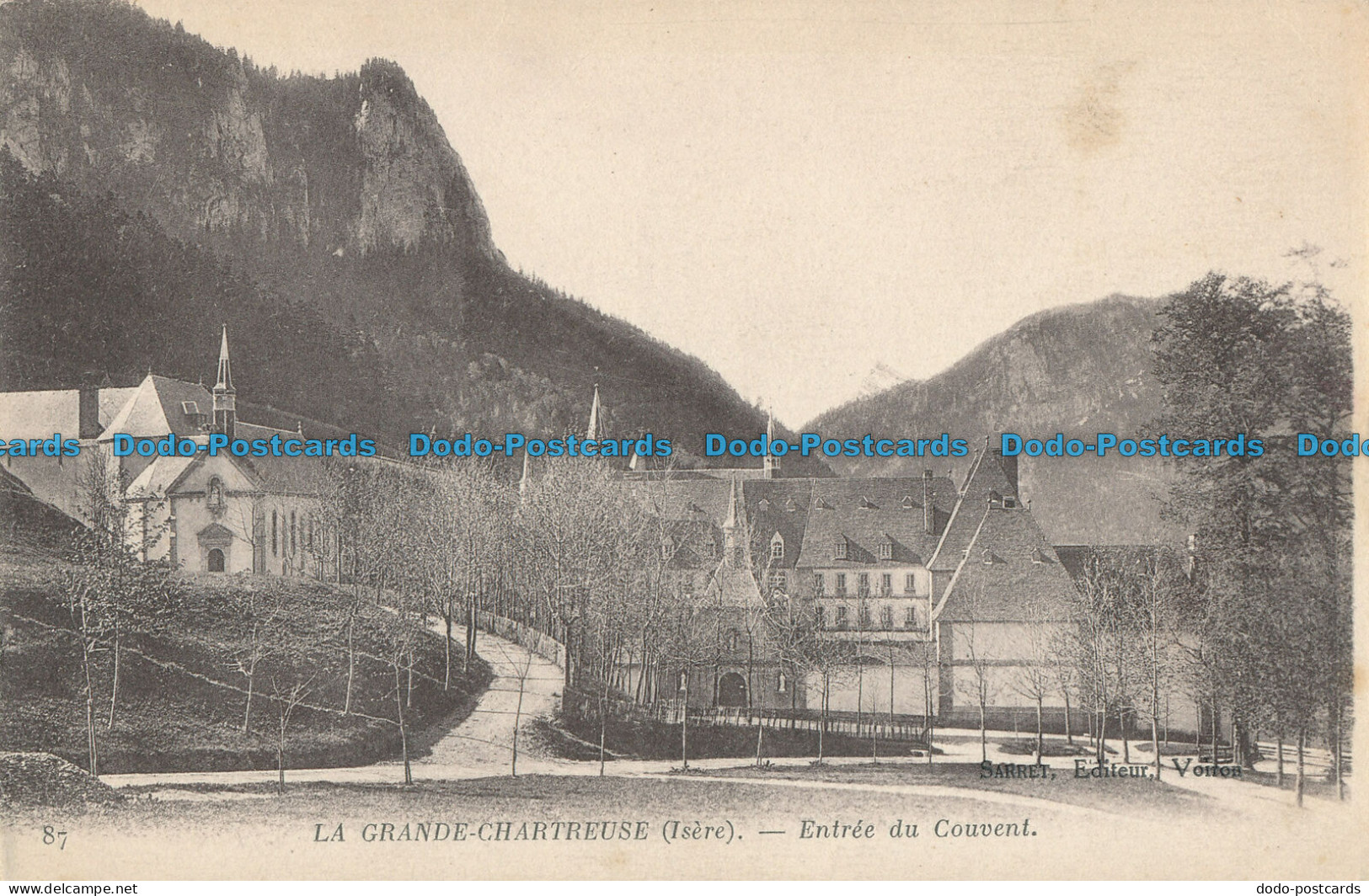 R057451 La Grande Chartreuse. Entree Du Couvent. Neurdein. No 87 - World