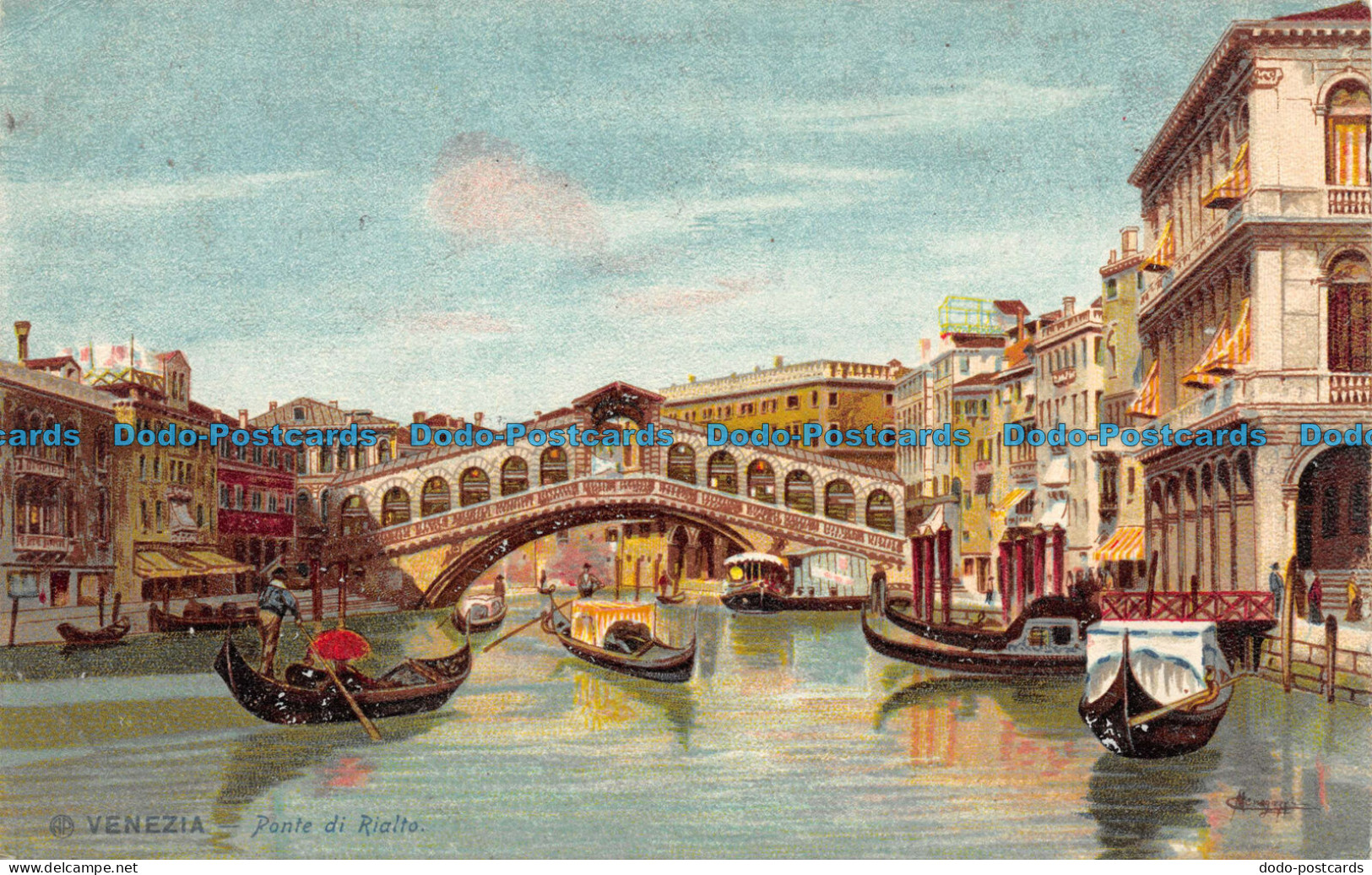 R057461 Venezia. Ponte Di Rialto. B. Hopkins - World