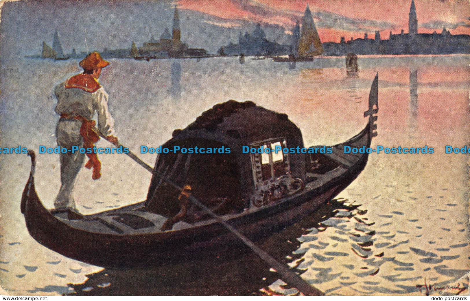 R057463 Venezia. La Gondola. A. Scrocchi. B. Hopkins - World