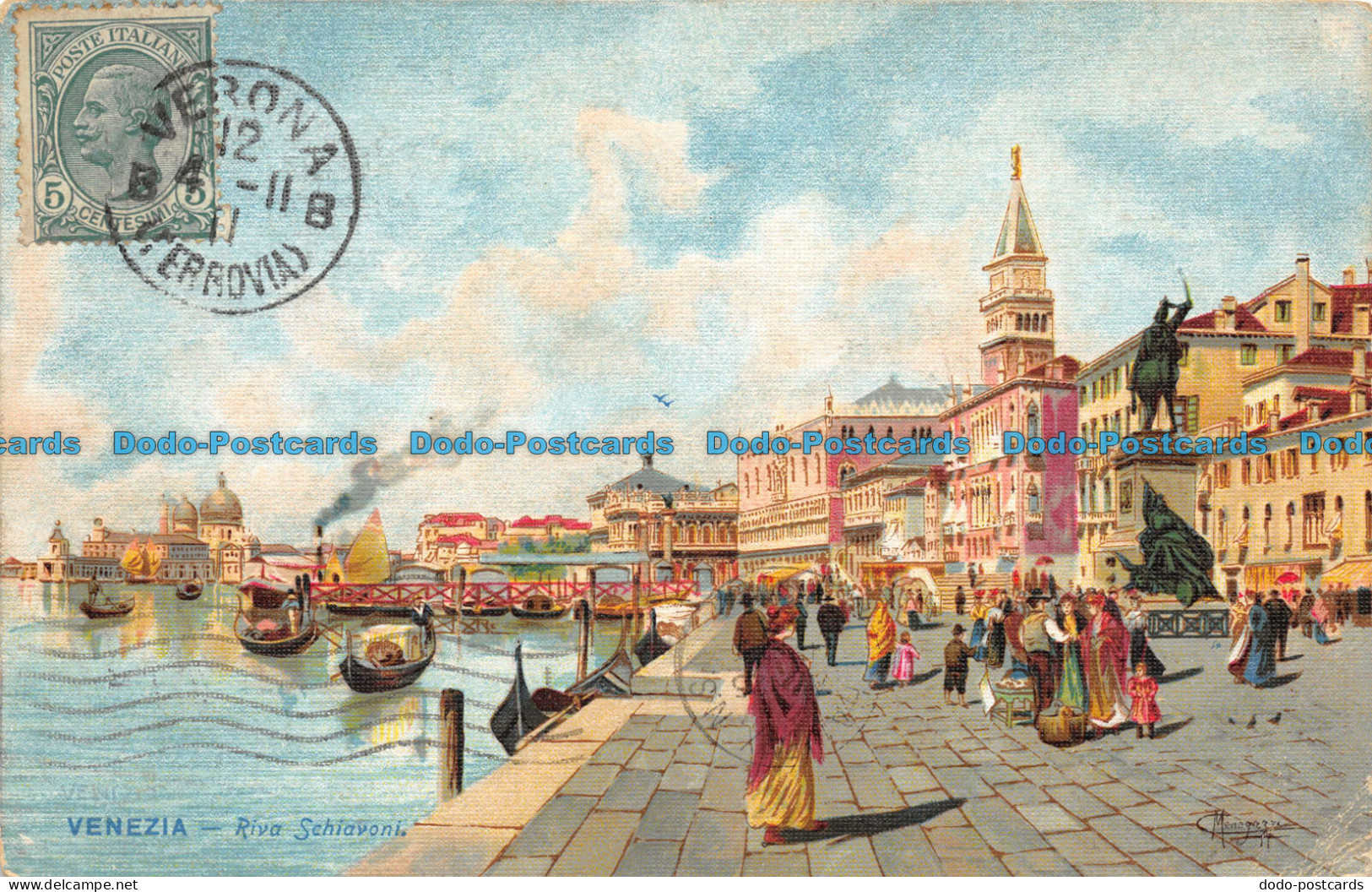 R057464 Venezia. Riva Schiavoni. 1911. B. Hopkins - World