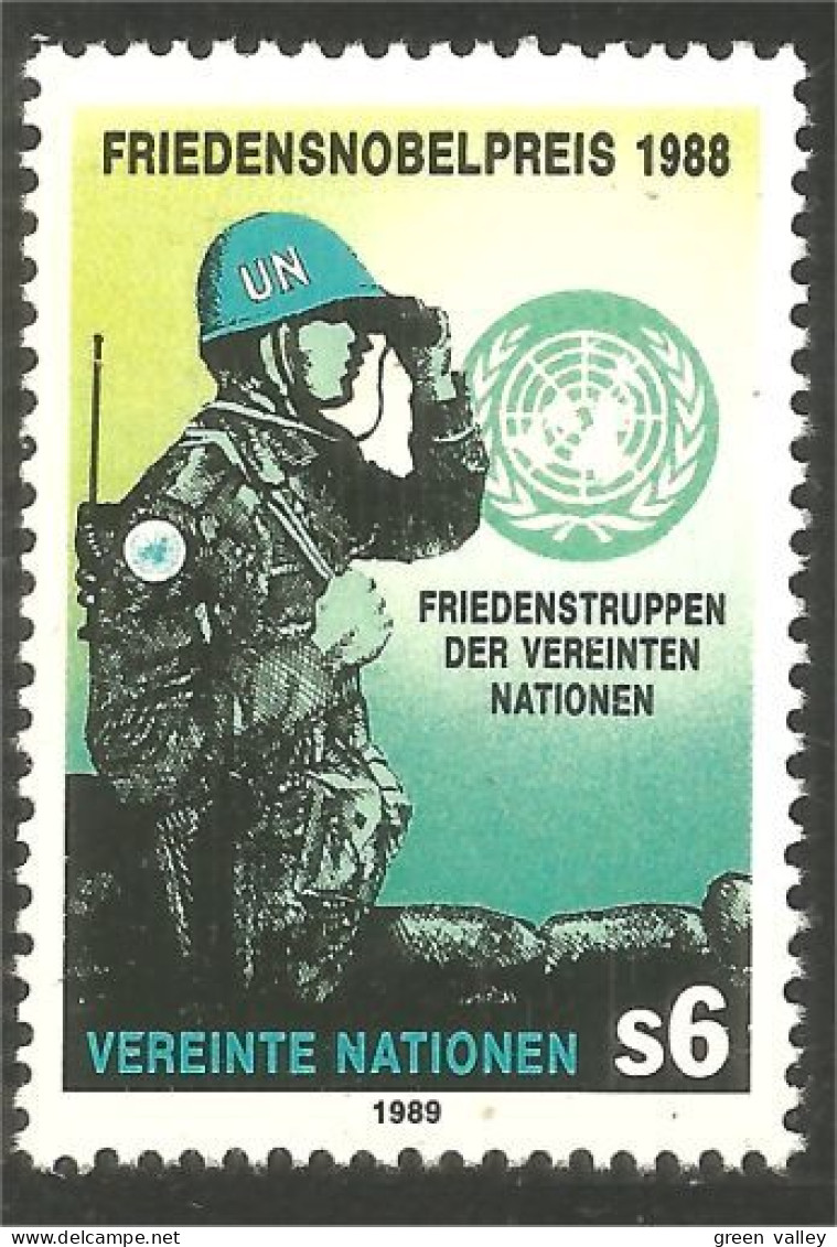WR-11a United Nations Unies Soldat Soldier Jumelles Binocular Prix Nobel Prize MNH ** Neuf SC - Militaria