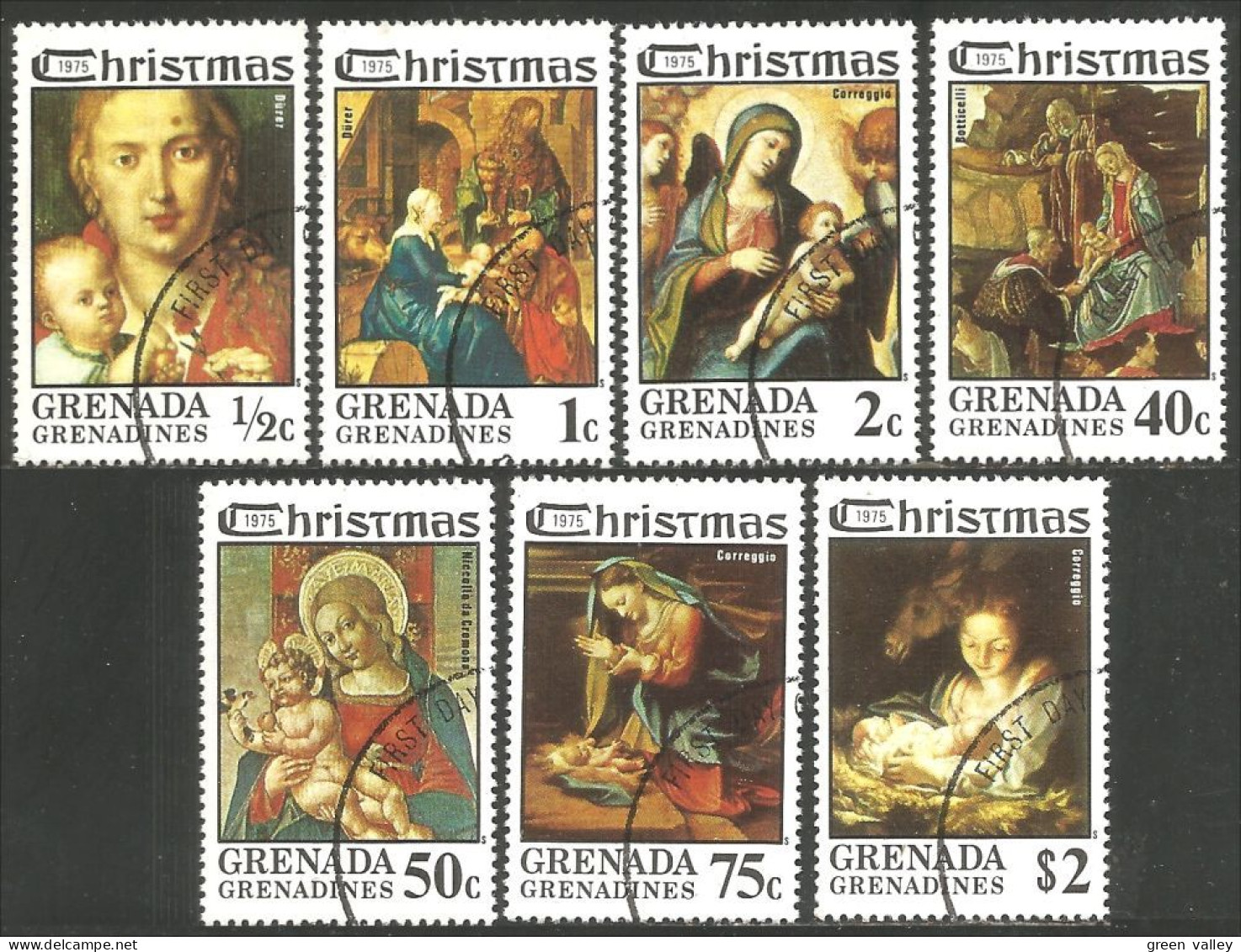 NO-49 Grenadines Noel Christmas 1975 Natale Navidad Kerstmis Weihnachten Natal - Religious