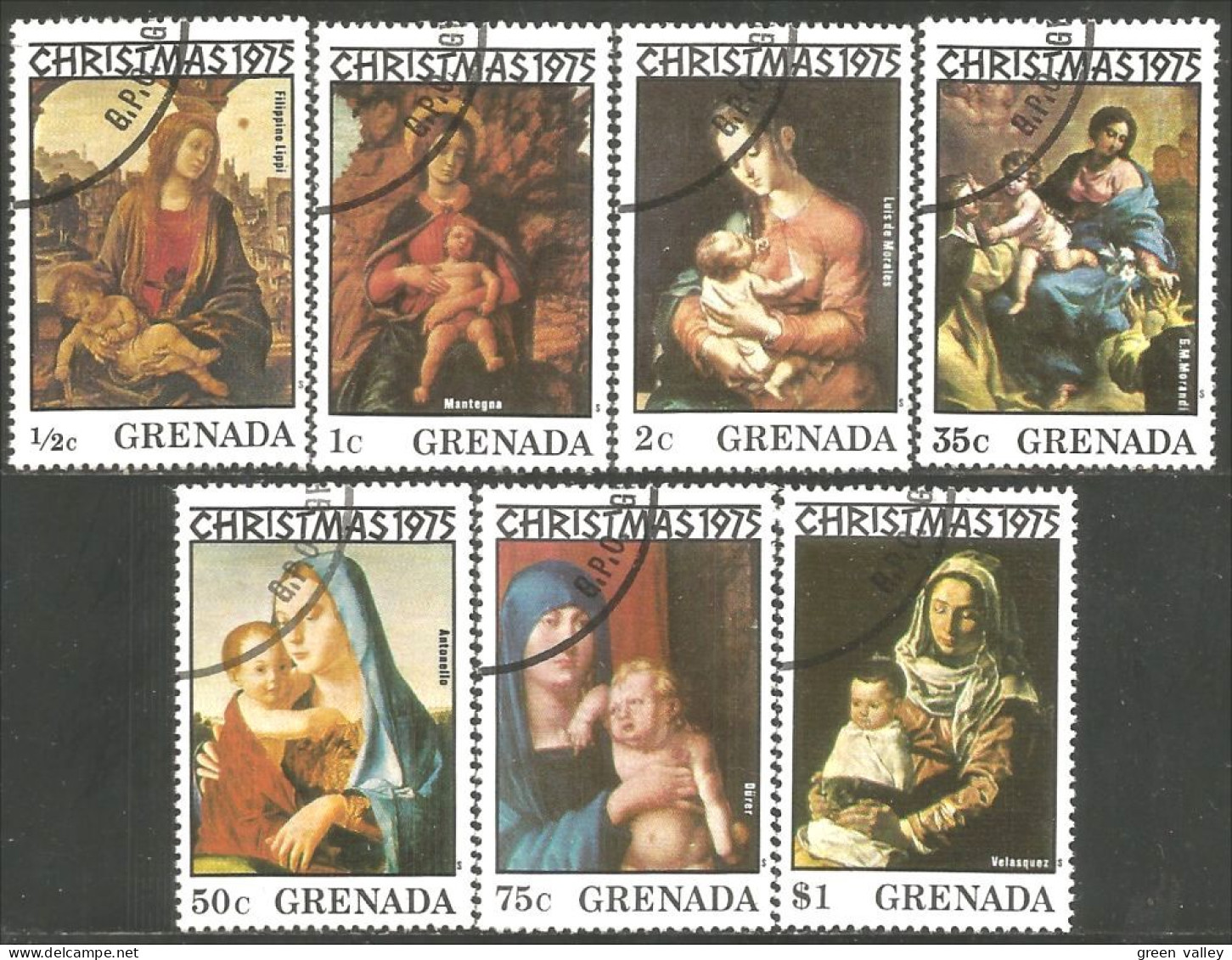 NO-37b Grenada Noel Christmas 1975 Natale Navidad Kerstmis Weihnachten Natal - Religious