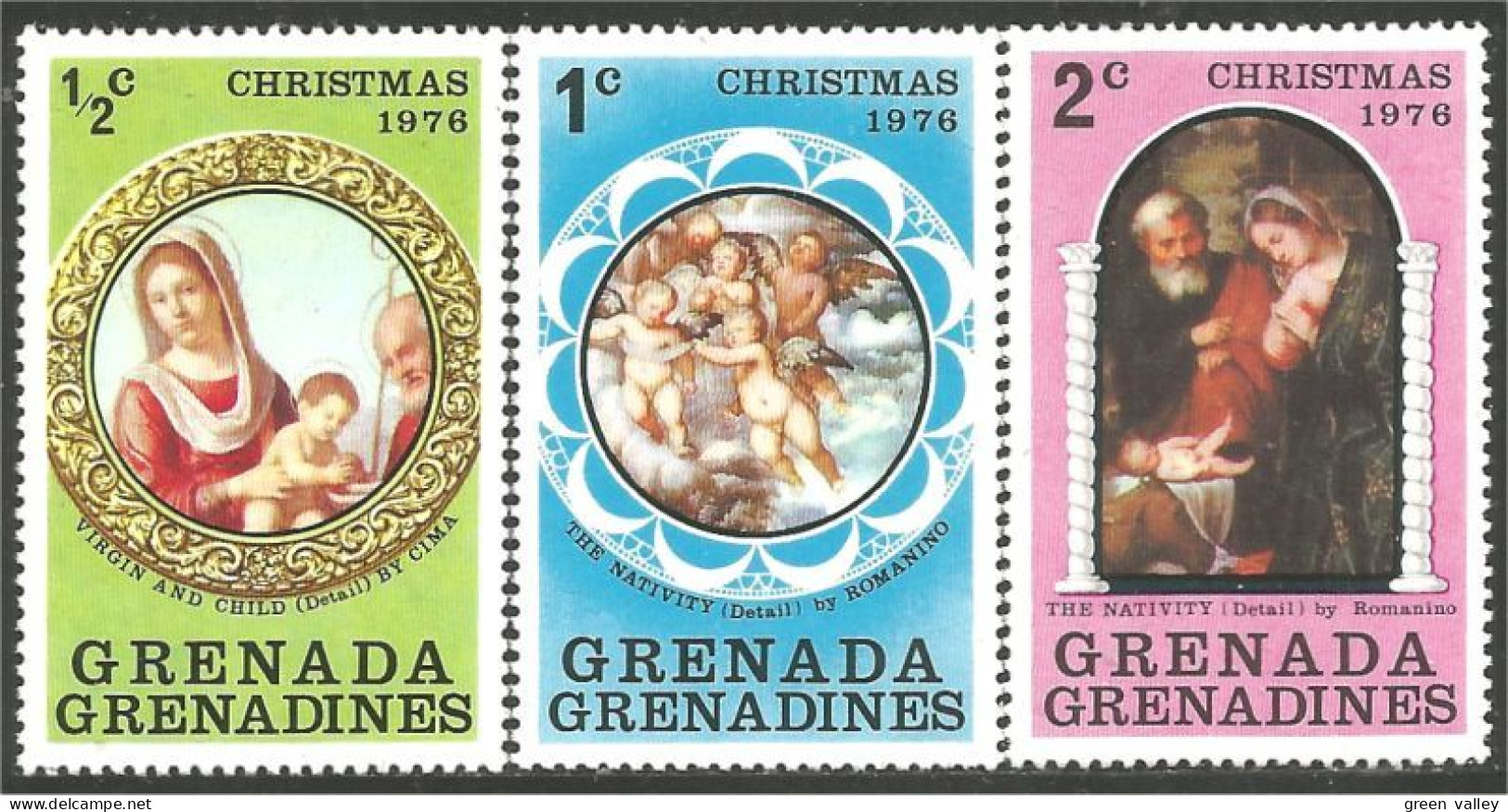 NO-35 Grenadines Noel Christmas 1976 Natale Navidad Kerstmis Weihnachten Natal MNH ** Neuf SC - Christmas
