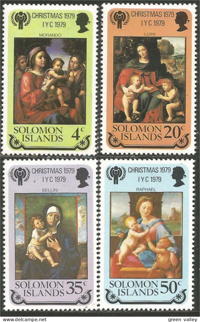 NO-24 Solomon Noel Christmas 1979 Raphael Natale Navidad Kerstmis Weihnachten Natal MNH ** Neuf SC - Noël