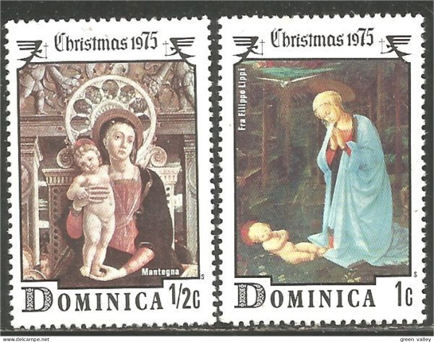 NO-3 Dominica Noel Christmas 1975 Natale Navidad Kerstmis Weihnachten Natal MNH ** Neuf SC - Christmas
