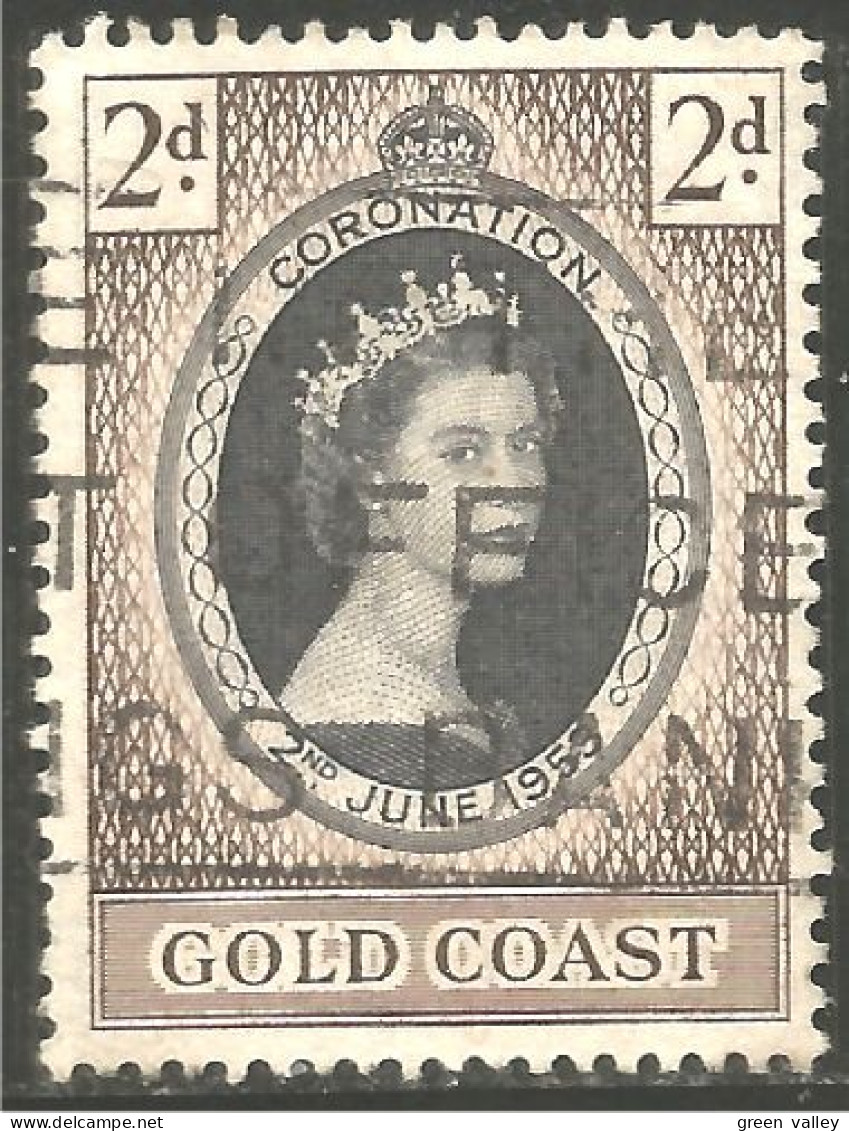 CE-42 Gold Coast Couronnement Elizabeth II 1953 Coronation - Koniklijke Families