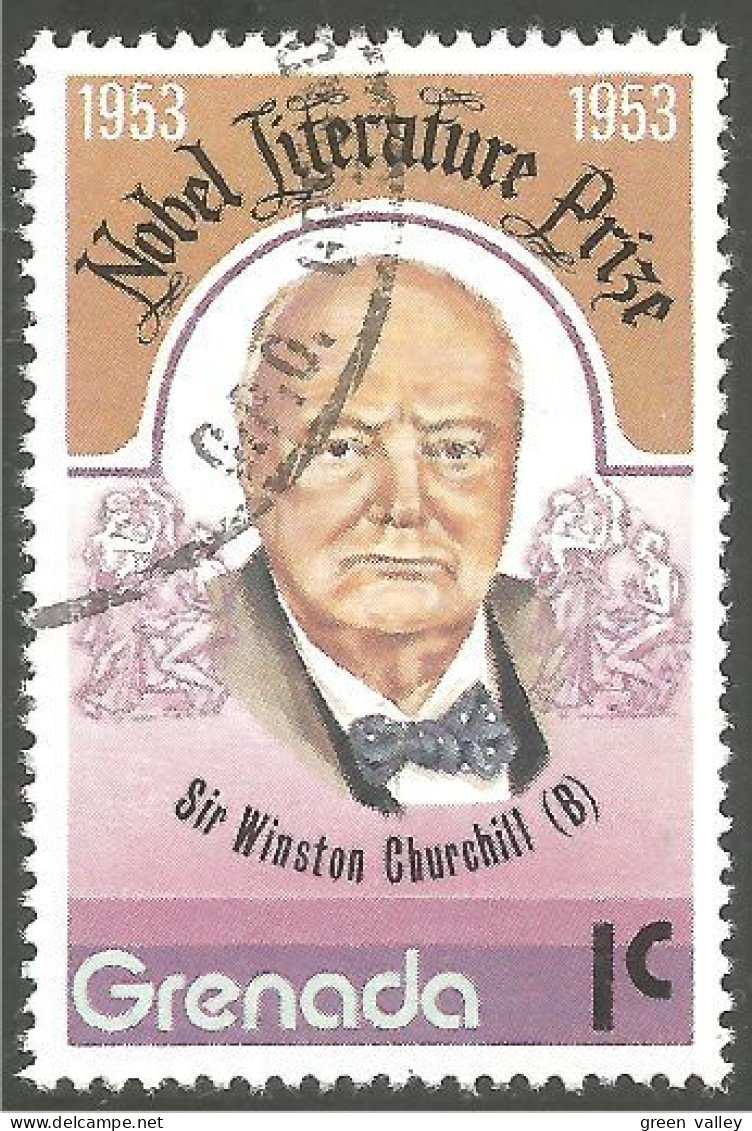 CE-23a Sir Winston Churchill Prix Littérature Nobel Literature Prize 1953 - Nobelpreisträger