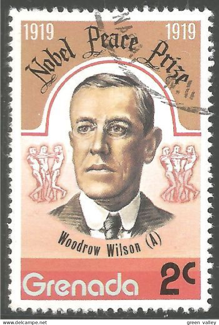 CE-19b Woodrow Wilson Prix Paix Nobel Peace Prize 1919 - Militaria