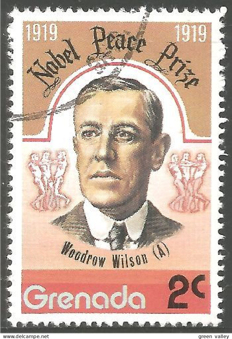 CE-19a Woodrow Wilson Prix Paix Nobel Peace Prize 1919 - Nobel Prize Laureates