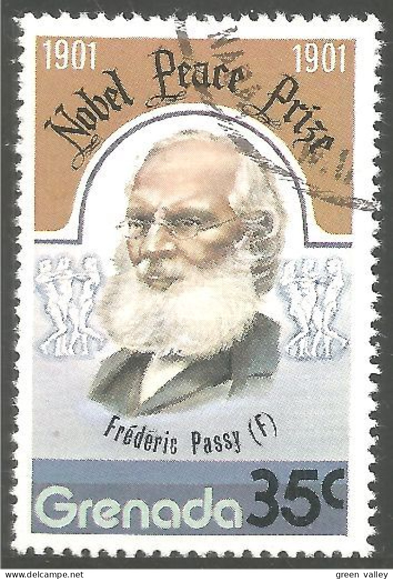 CE-18b Frederic Passy Prix Paix Nobel Peace Prize 1901 - Militaria