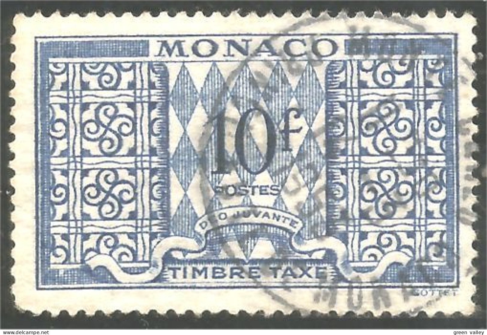 BL-59 Monaco Blason Armoiries Coat Arms Wappen Stemma - Stamps