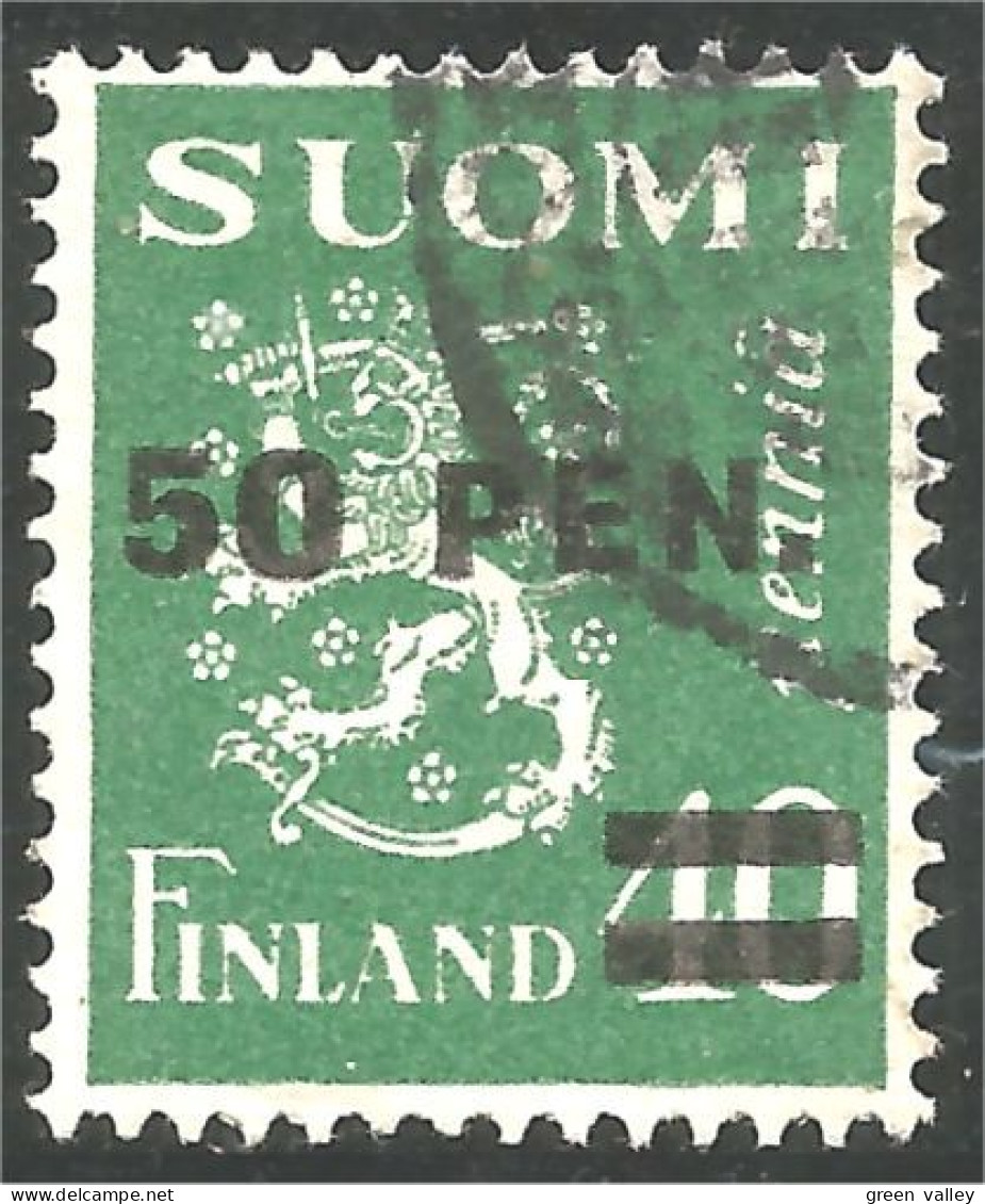 BL-41 Finlande Blason Armoiries Coat Arms Wappen Stemma Lion Lowe Leone - Stamps