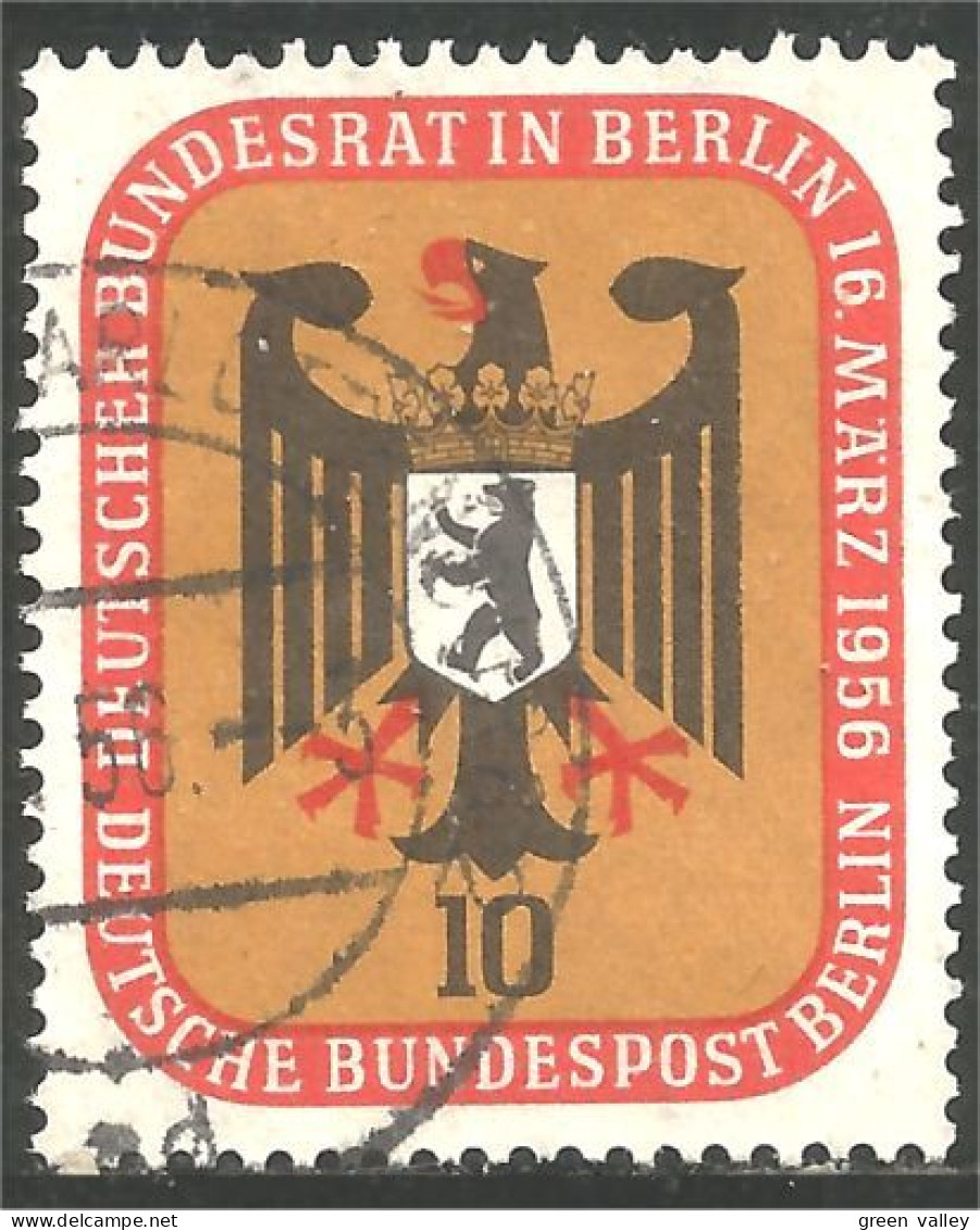 BL-13 Berlin Blason Armoiries Coat Arms Wappen Stemma Aigle Eagle Adler Ours Bear Bar - Timbres
