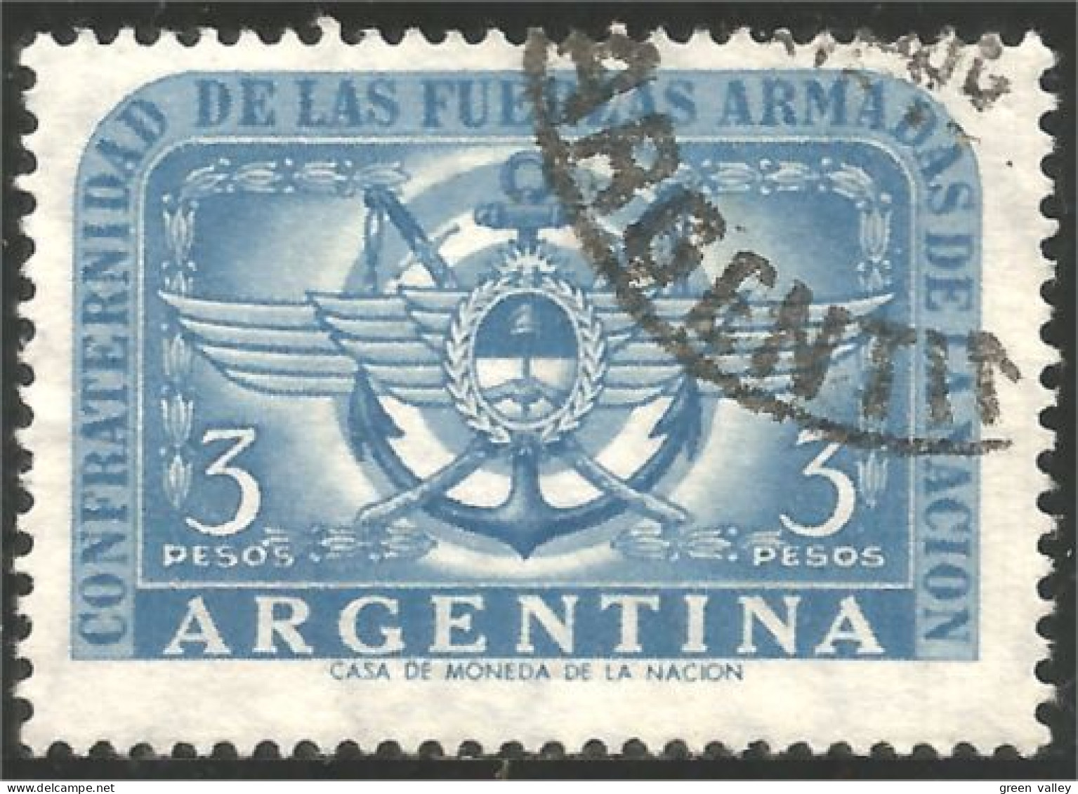 BL-6 Argentina Blason Armoiries Coat Arms Wappen Stemma - Stamps