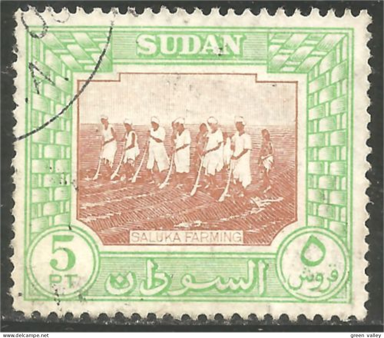 AL-64 Sudan Agriculture Labourage Ploughing  - Food