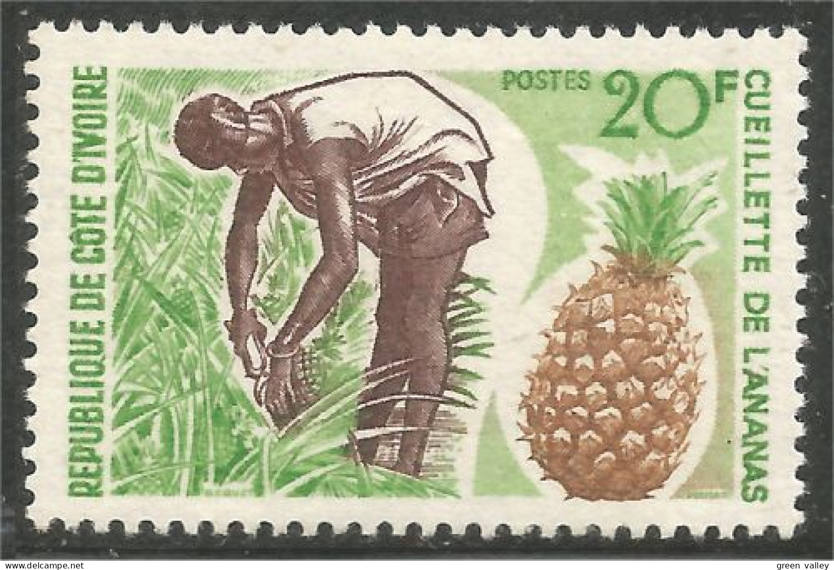 AL-48 Cote Ivoire Pina Ananas Pineapple Abacaxi MLH * Neuf  - Levensmiddelen