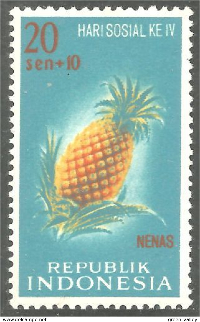 AL-39 Indonesia Ananas Pineapple Nenas MVLH * Neuf Légère Trace Charnière - Alimentation