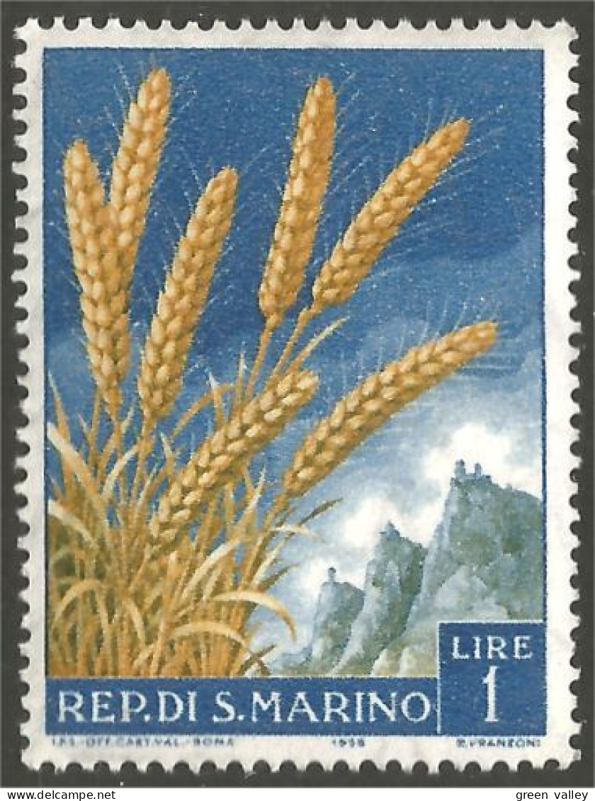 AL-16 San Marino Blé Wheat Weizen Grano Trigo Tarwe MH * Neuf CH - Food