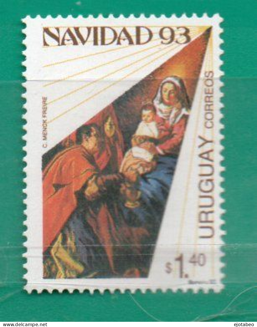 824 URUGUAY 1993 YT 1455  Mint-Navidad- - Uruguay