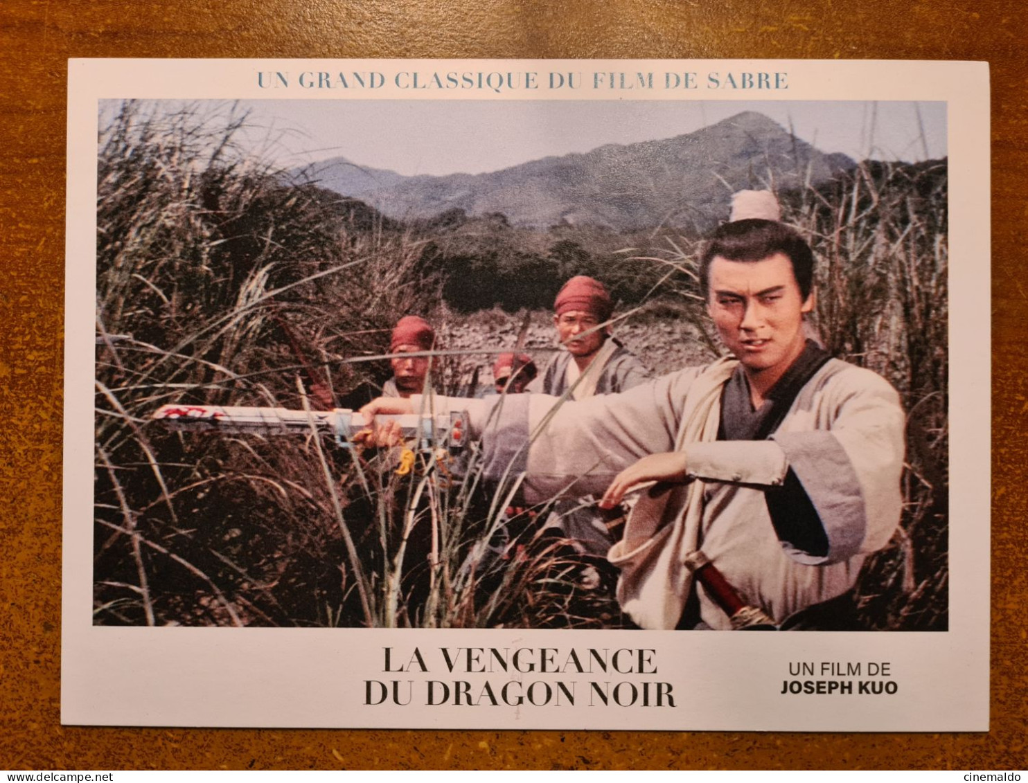 CP FILM LA VENGEANCE DU DRAGON NOIR - Posters Op Kaarten