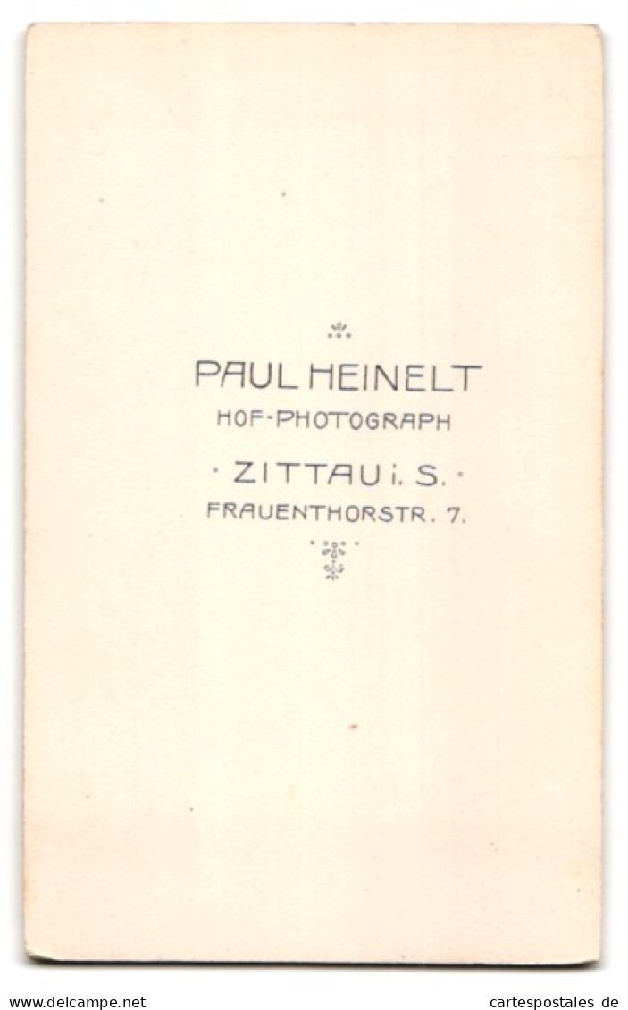 Fotografie Paul Heinelt, Zittau I. S., Frauenthorstr. 7, Portrait Stattlicher Herr Mit Grauem Haar Und Bart  - Anonymous Persons
