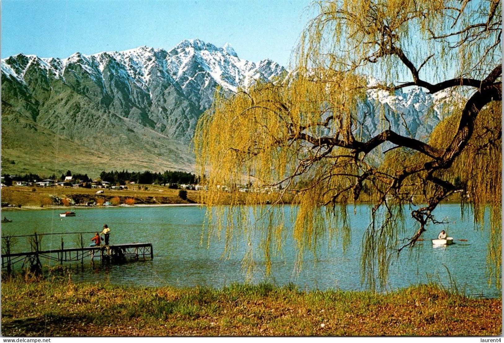 20-5-2024 (5 Z 38) New Zealand - Homer Tunnel & Lake Wakatipu (2 Postcards) - Nieuw-Zeeland