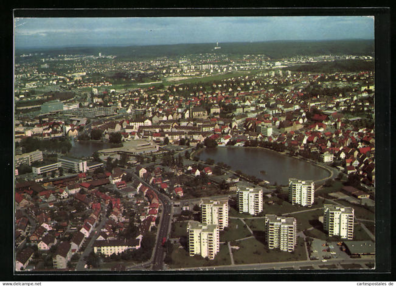 AK Böblingen / Württ., Gesamtansicht, Luftbild  - Böblingen